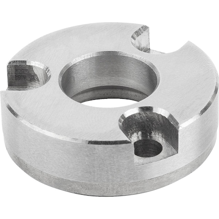 Kipp Adapter Bushing, D=20, L=15, 82, Form:B, Stainless Steel K1477.20